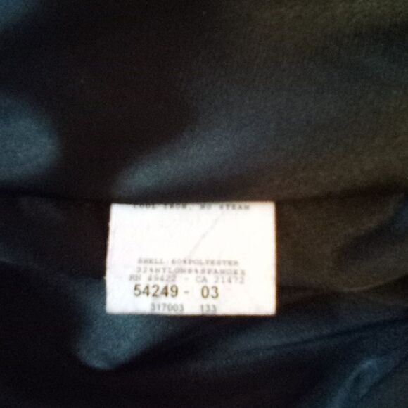 Jessica McClintock black taffeta cocktail dress with flower vintage size 12 - Picture 9 of 10